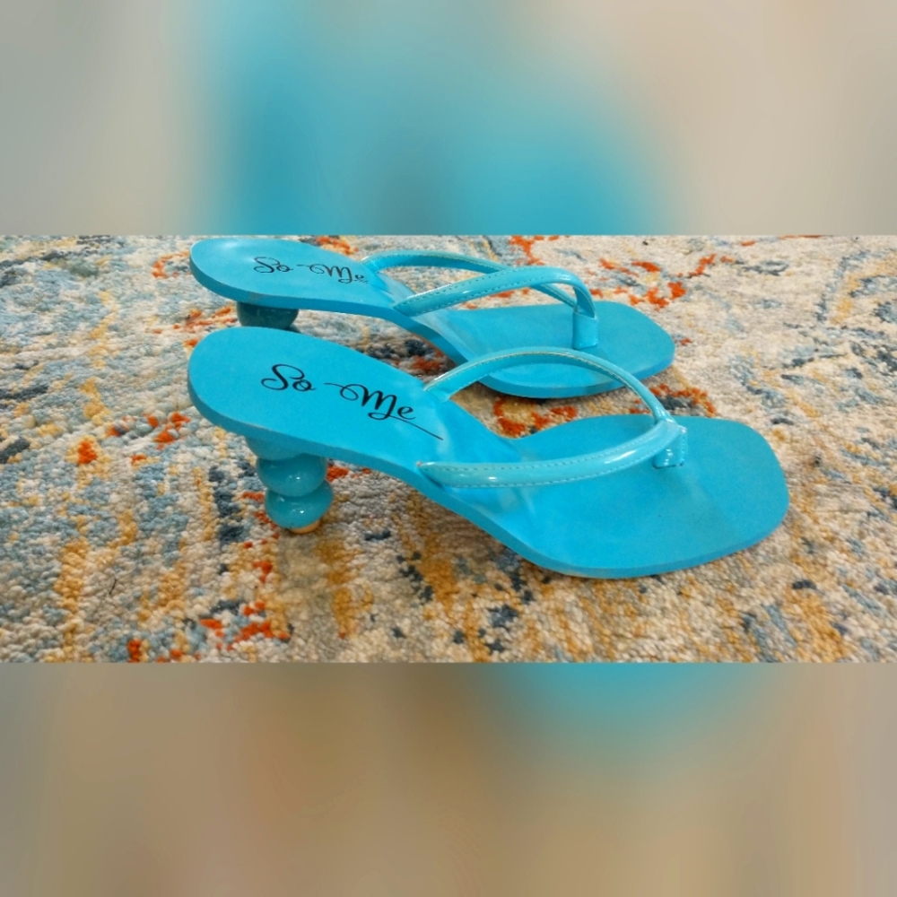 Blue heels